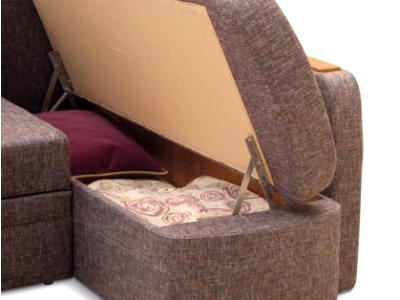 Угловой диван Марта 5 с оттоманкой фото 3