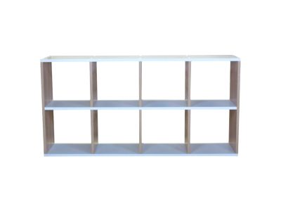 Стеллаж «Бит», 8 ячеек, без задней стенки, 60x30x120 фото 5