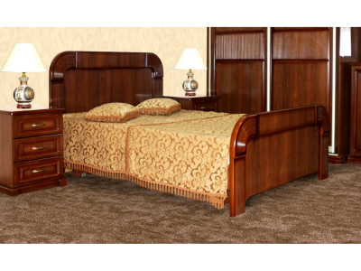 Двуспальная кровать МДФ-8 (1150х1792х2064)